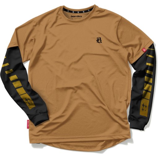 Foto de Loose Riders Tech Maillot de manga larga para hombres - Shutter TWFR Tan