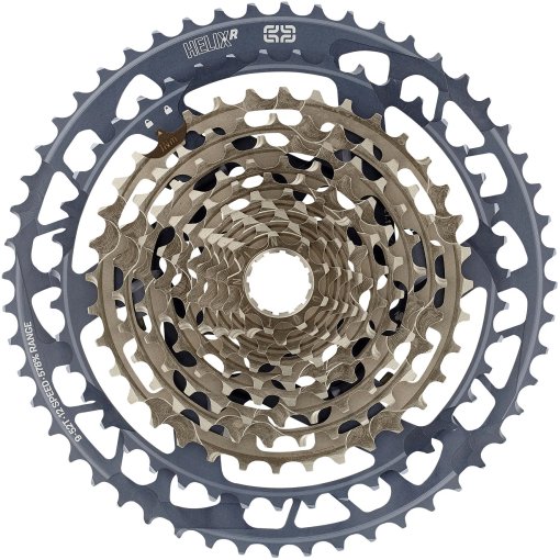 Helix Race Kassette 9–50 Zähne – 12-fach, Intergalactic Farbe, Kompatibel Mit SRAM & Shimano 12-Gang MTB/Gravel-Antrieben
