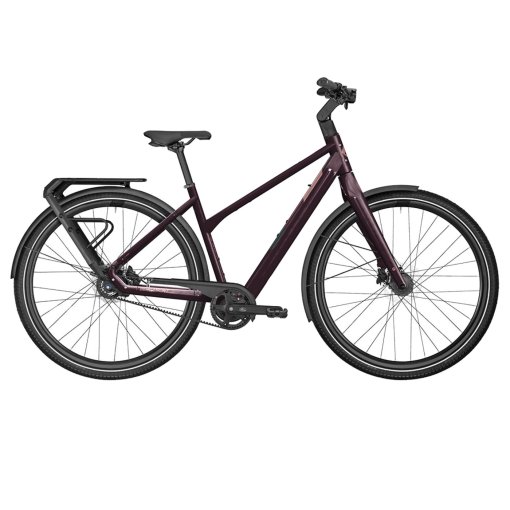 Photo produit de Bergamont VTC Électrique Femme - E-VITESS EXPERT LADY - 2023 - shiny cassis red