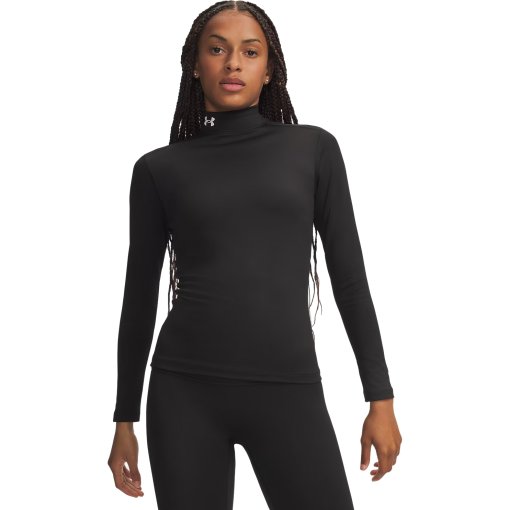 Zdjęcie: Under Armour ColdGear® Mock Koszulki damskie z długim rękawem - Ultimate Black/White