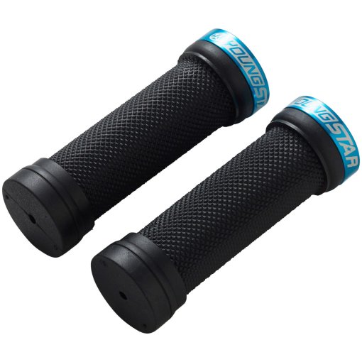 Foto de Reverse Components Youngstar Puños Lock-On | 28mm - black/light blue