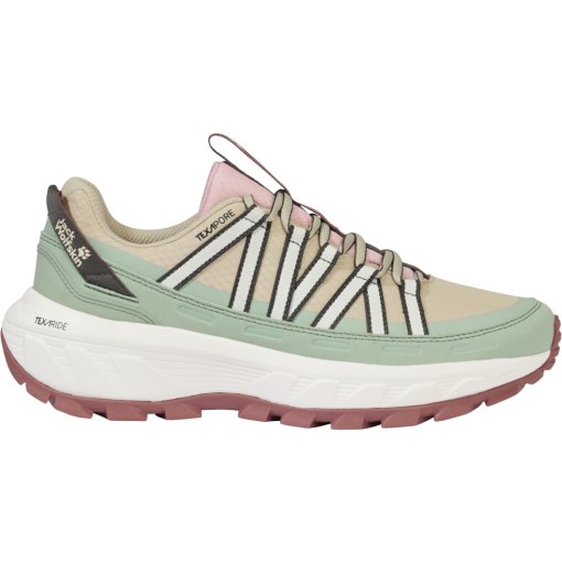Photo produit de Jack Wolfskin Wild Hike Texapore Low Chaussures de randonnée pour femmes - oyster