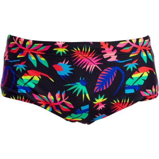 Photo produit de Funky Trunks Caleçon de Bain Garçon - Sidewinder Eco Trunks - Lost Leaf