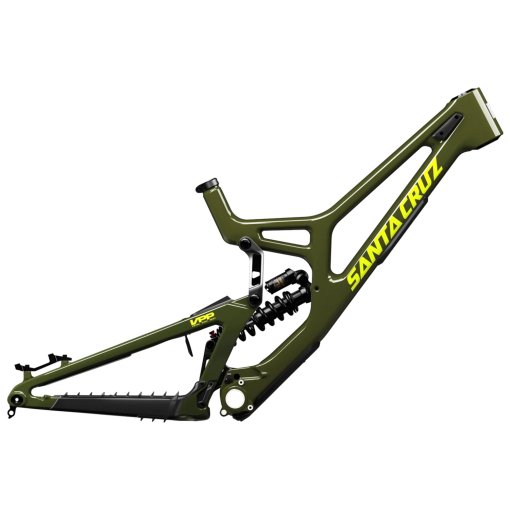 Picture of Santa Cruz V10 8 CC - Carbon Frame Set - 2027 - gloss kelp green