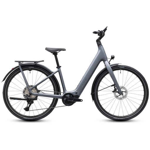 Picture of CUBE KATHMANDU HYBRID C:62 SLT 400X - Easy Entry - Carbon Electric Touring Bike - 2027 - ashgrey / prizm