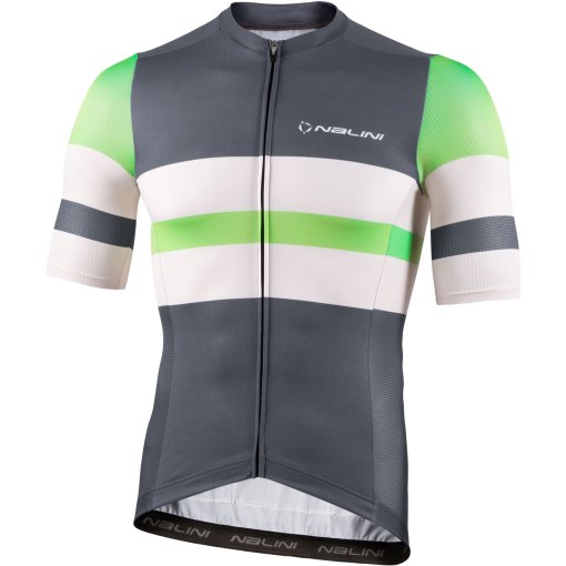 Immagine prodotto da Nalini Maglia Ciclismo Uomo - Linear - pristine/gray iron man 4010
