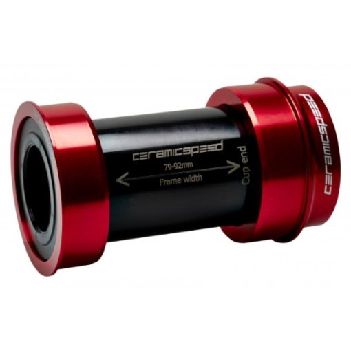 Immagine prodotto da CeramicSpeed Coated BBright Ceramic Bottom Bracket PF46-79 - DUB - red