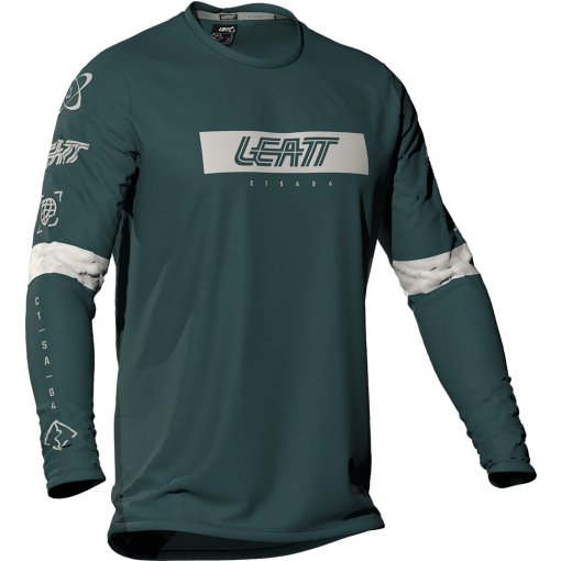 Photo produit de Leatt Gravity 3.0 Junior VTT Maillot manches longues enfants - spruce green