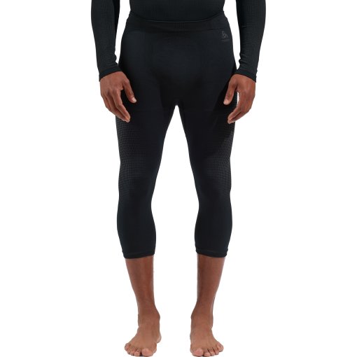 Foto de Odlo Calzoncillo 3/4 Hombre - Performance Warm - black - new odlo graphite grey