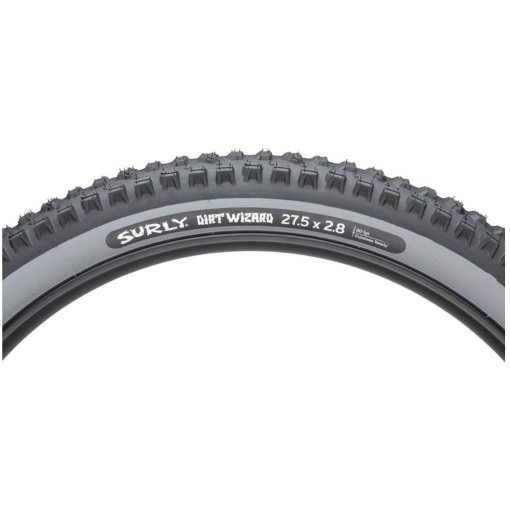 Surly Dirt Wizard Folding Tire - 60 TPI - 27.5x3.0 Inches | black
