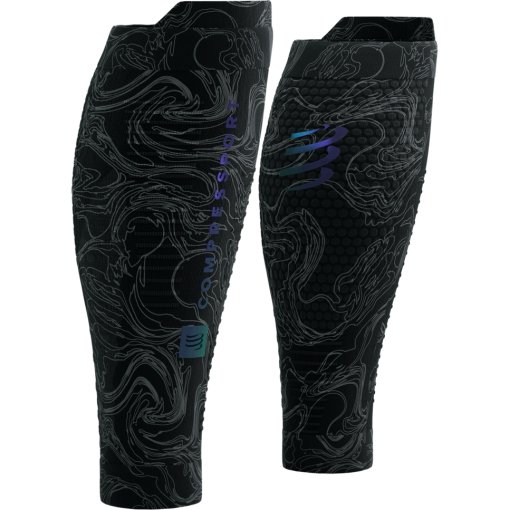 Produktbild von Compressport R2 3.0 Wadenkompressoren - black/aurora