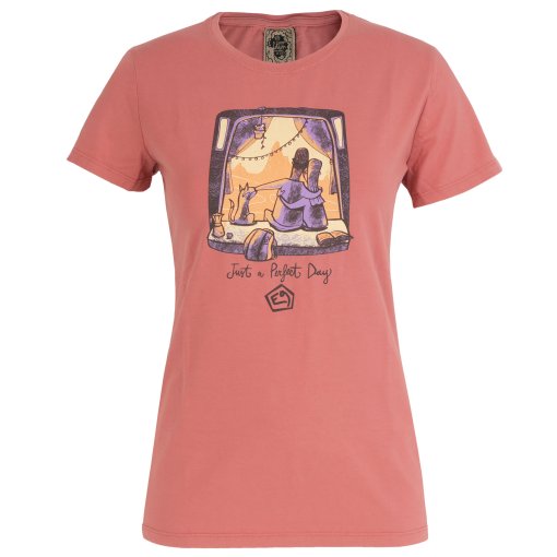 Photo produit de E9 T-Shirt Femme - Sunset - Pink
