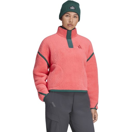Photo produit de adidas TERREX Multi Fleece Pullover pour femme - pure turbo HY7930