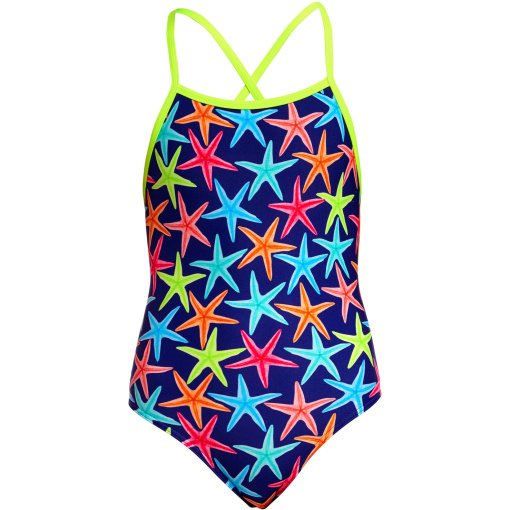 Produktbild von Funkita Strapped In Eco Badeanzug Mädchen - Starry Night