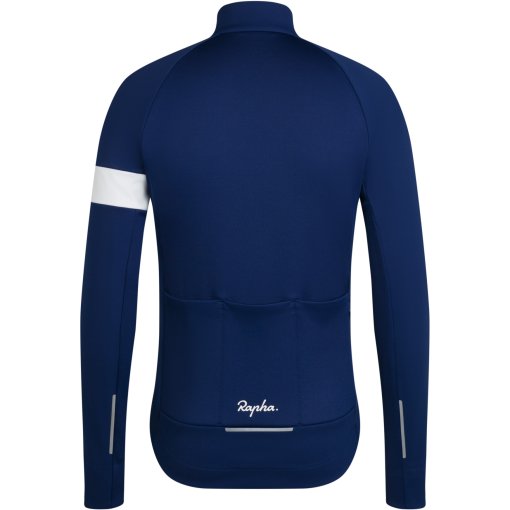 Rapha Core Thermal Long Sleeve Jersey Men - navy/white | BIKE24