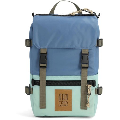 Photo produit de Topo Designs Sac à Dos - Rover Pack Mini - 10L - Stone Blue/Ash Green