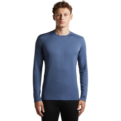 Productfoto van Icebreaker Merino 260 Tech Thermo-shirt met lange mouwen en ronde hals voor heren - Dawn
