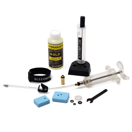 Photo produit de BLEEDKIT.COM Workshop Gold Edition Kit de purge pour freins hydrauliques Shimano