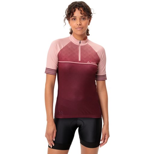 Produktbild von Vaude Posta II Half-Zip Kurzarmtrikot Damen - soft rose