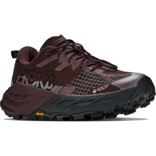 Picture of Hoka Speedgoat 7 GTX Shoes Women - deep mauve / black