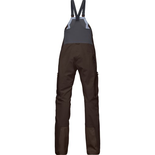Norrona tamok Gore-Tex Performance Shell Bib Pants Women - Coffee