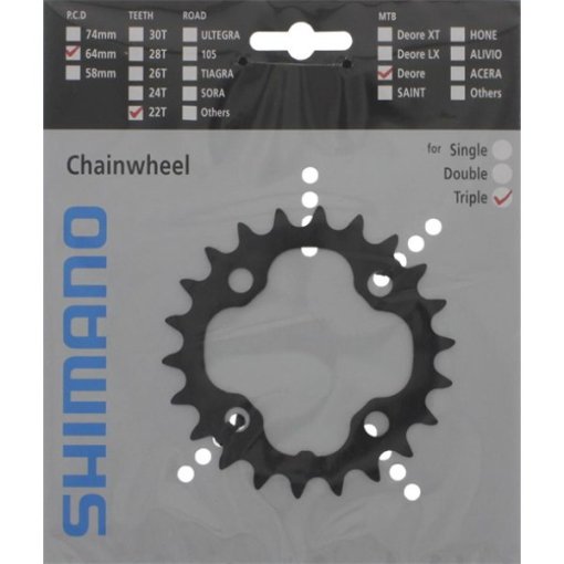Shimano Chainring - 3x9-speed | for FC-MT300 Crankset | BIKE24
