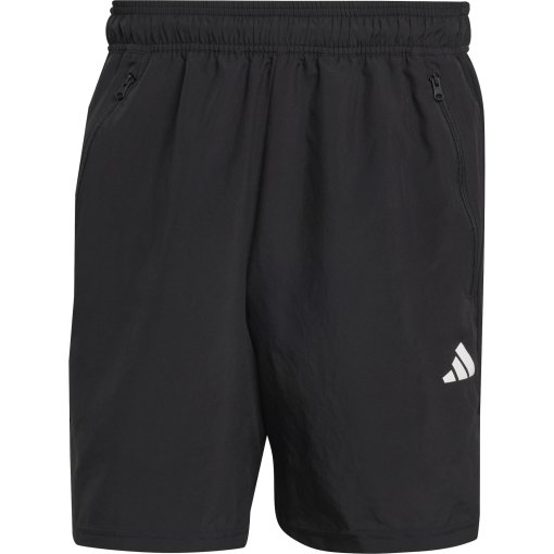 Foto de adidas Pantalones cortos 9&quot; Hombre - Train Essentials 3-Stripes Woven - negro/blanco IC6976