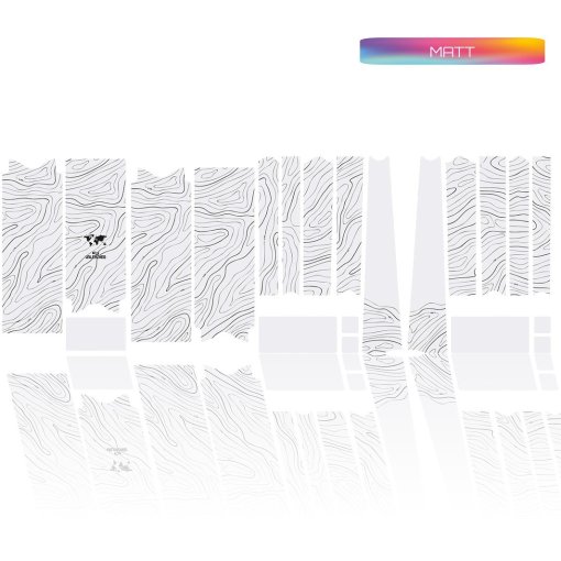 Immagine prodotto da Unleazhed Pellicola Protettiva per Telaio - Gravel Unscratch BPG01 - Topolines Black Matt