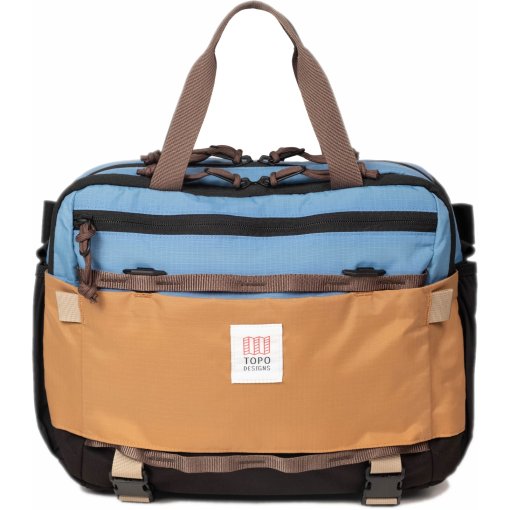 Produktbild von Topo Designs Mountain Umhängetasche - 17L - River Blue/Brown Oak