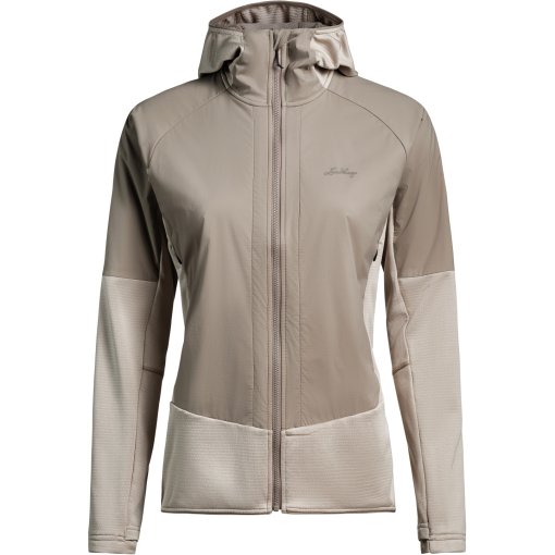 Picture of Lundhags Padje Windbreaker Hoodie Women - Sand/Driftwook 02530