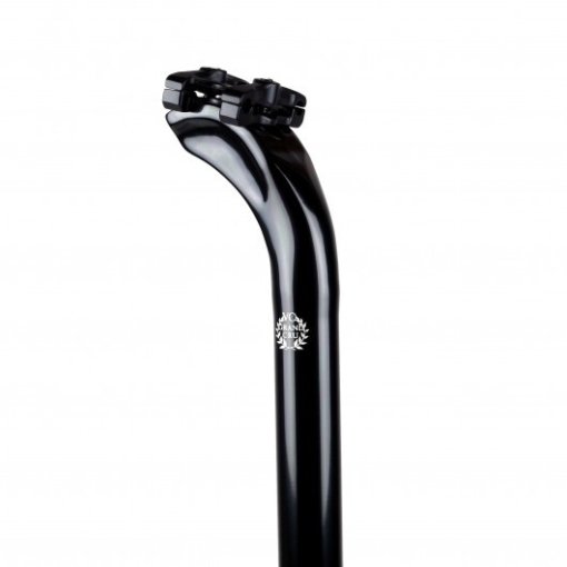 Picture of Velo Orange Grand Cru Long Setback Seatpost - 27.2 x 300mm | 30mm Setback - Noir
