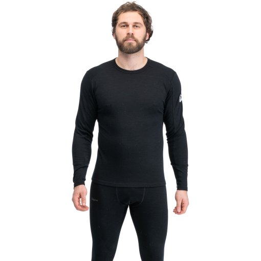 Billede af Bergans Inner:Dual Merino Langærmet tøj til herrer - black