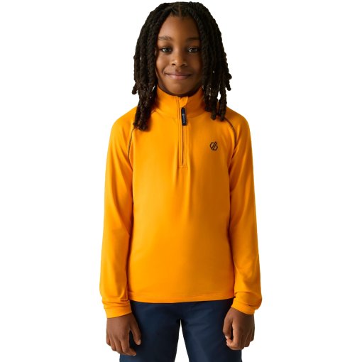 Photo produit de Dare 2b Consist II Core Stretch Couches intermédiaires pour enfants - ZGZ Electric Orange