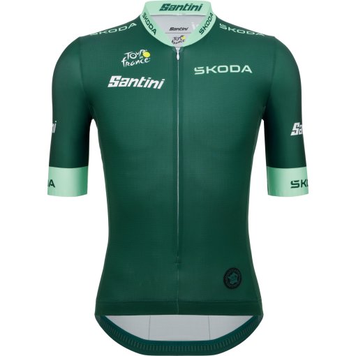 Foto de Santini Maillot de Manga Corta Hombre - Best Sprinter - Tour de France™ 2024 Collection - TF9440023TDFPNT - verde VE