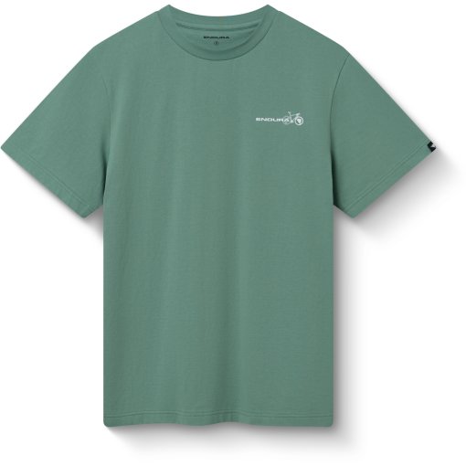 Picture of Endura Pedal Power Graphic Tee Unisex - sage green