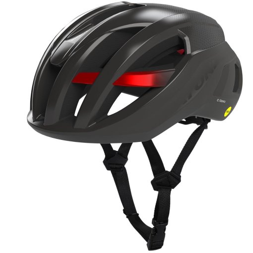 Foto de CRATONI Casco Bicicleta - C-Zero MIPS - black-red glossy-matt