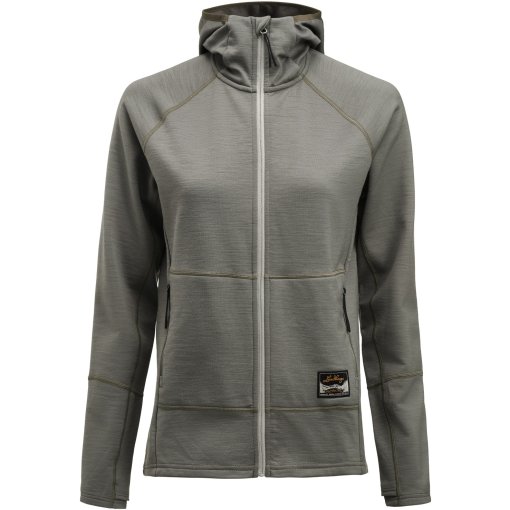 Kuva tuotteesta Lundhags Tived Merino Hoodie Women - Aloe Green 63310