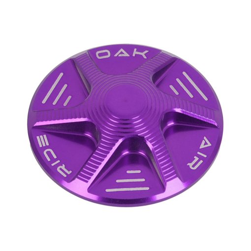Photo produit de OAK Components Capuchon de valve AIR pour fourches à suspension - violet