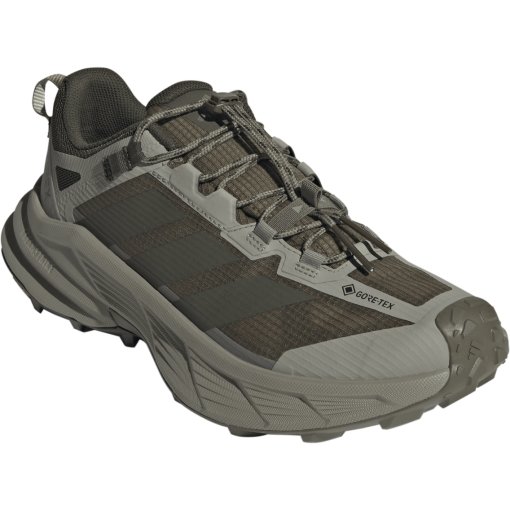 Productfoto van adidas TERREX Free Hiker SL Low GORE-TEX Wandelschoenen Heren - olive strata/night cargo/silver pebble KJ4433
