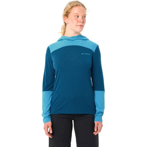 Foto de Vaude Camiseta de Manga Larga Mujer - Tremalzo - shore blue