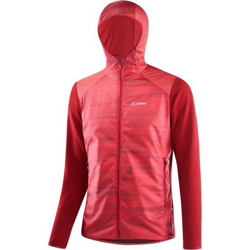 Foto de Löffler Chaqueta Híbrida con Capucha Hombre - Verve Primaloft Active - merlot 569