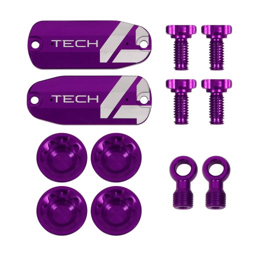 Produktbild von Hope Custom Kit für Tech 4 E4 Scheibenbremse | 1 Paar - lila