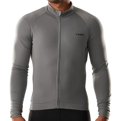 Foto de Trek Maillot de Manga Larga Ciclismo Térmico Hombre - Circuit - Charcoal