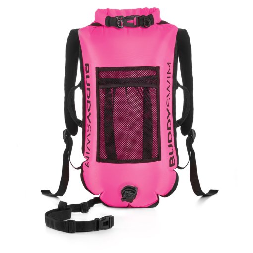 Produktbild von Buddyswim Dry Bag Buoy Backpack 28lt - Rucksackboje - pink