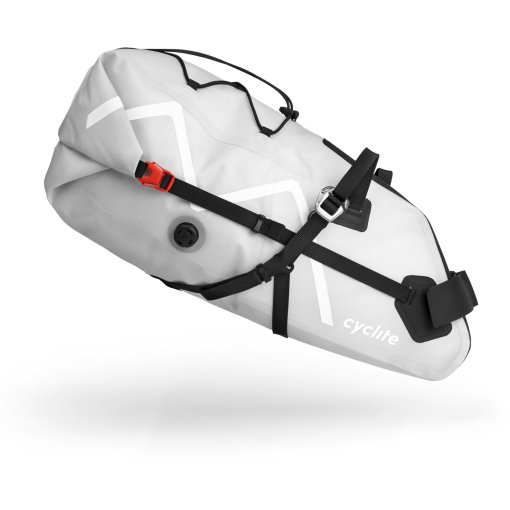 Photo produit de Cyclite Sacoche de Selle - Saddle Bag / 02 - 12,9L - Gris clair