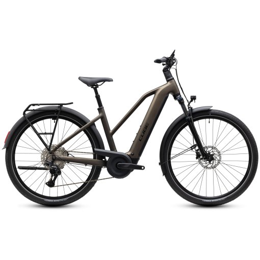 Picture of CUBE TOURING HYBRID Pro 800 - Trapeze - Electric Touring Bike - 2027 - metallicumbra / black