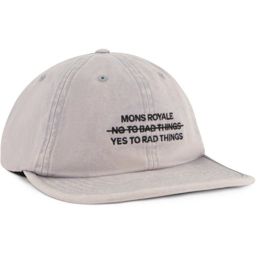 Foto de Mons Royale Gorra - Roam 6 Panel - storm grey