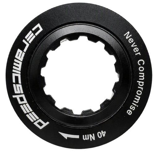 Picture of CeramicSpeed Lock Ring - Centerlock | Internal Spline - black