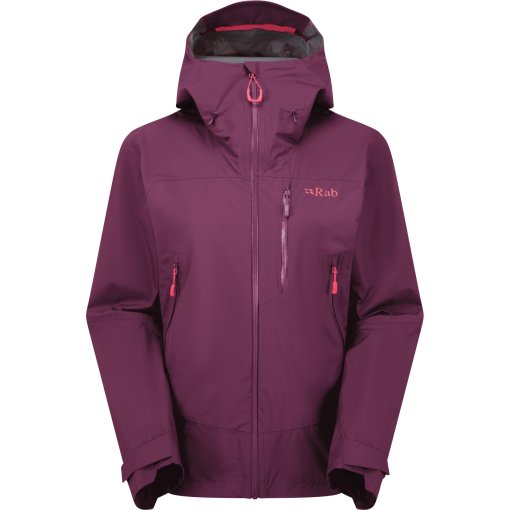 Foto de Rab Chaqueta Mujer - Downpour Mountain - mulberry