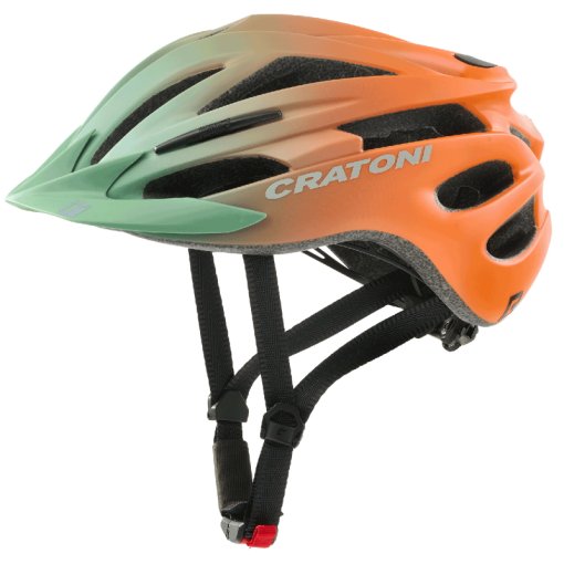 Foto de CRATONI Casco Bicicleta Juvenil - Pacer Jr. - khaki-orange matt